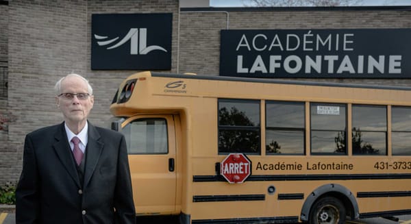 35 ans plus tard, le fondateur de l’Académie Lafontaine croit toujours à l’autonomie des écoles