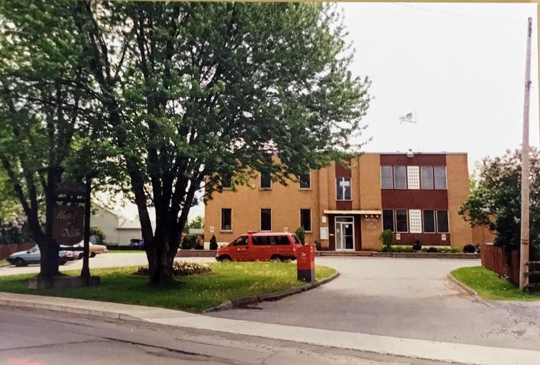 L'hôtel de ville de Saint-Antoine, aujourd'hui démoli.