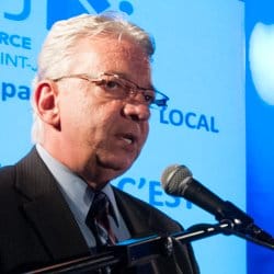 André Guilllemette, président de la Chambre de commerce et d'industrie de Saint-Jérôme
