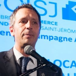 Stéphane Maher, maire de Saint-Jérôme